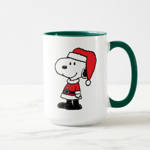 Taza Cacahuetes   Snoopy Santa Claus