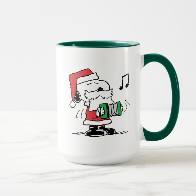 Taza Cacahuetes | Snoopy Santa Claus Accord (Derecha)