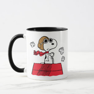 Taza Cacahuetes   Snoopy the Flying Ace
