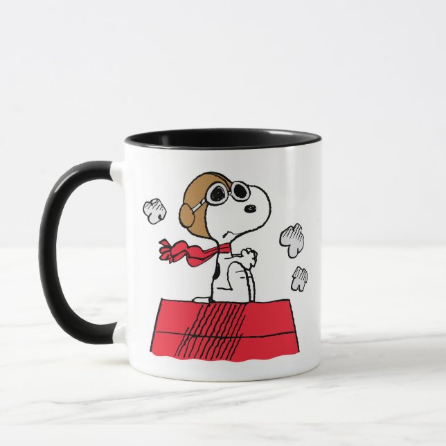 Taza Cacahuetes | Snoopy the Flying Ace (Izquierda)