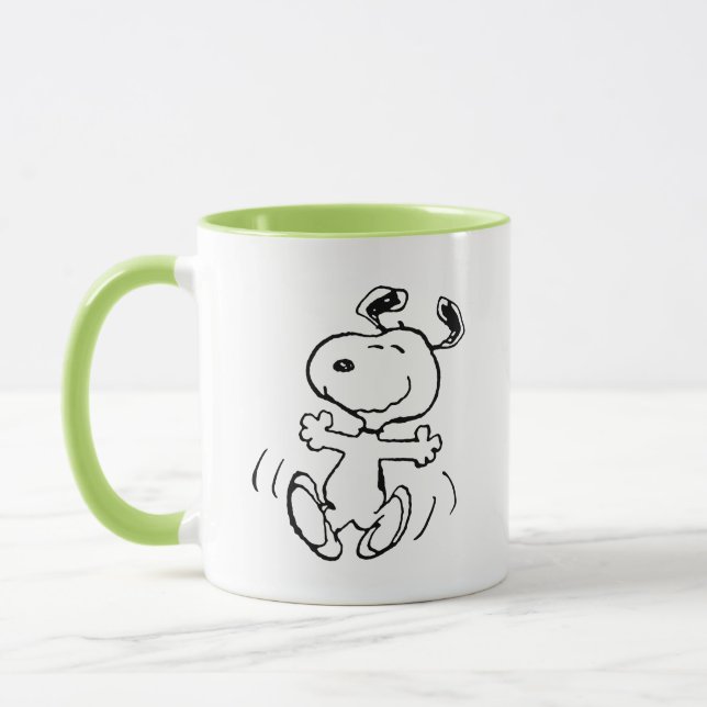 Taza Cacahuetes | Un baile feliz Snoopy (Izquierda)