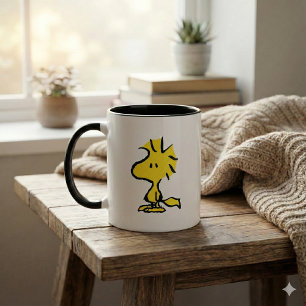 Taza Cacahuetes Woodstock, amigo de Snoopy