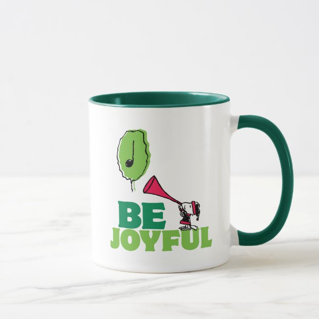 Taza Cacahuetes | Woodstock Be Joyful (Derecha)