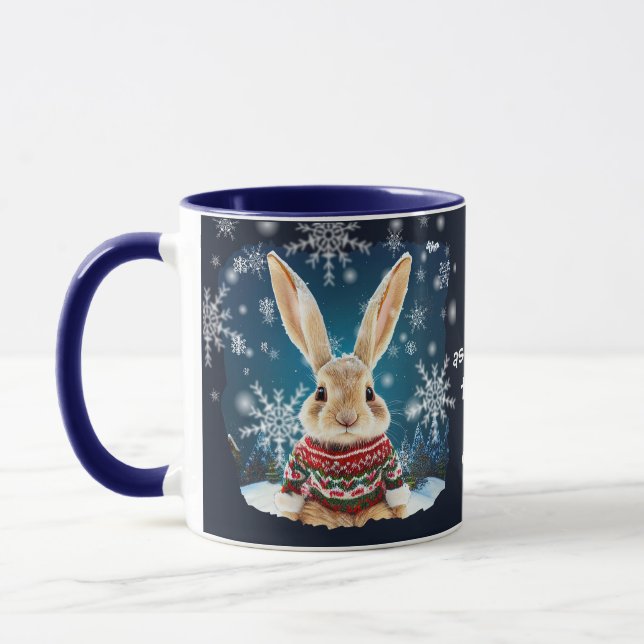 Taza Cacao caliente Sweater Bunny (Izquierda)
