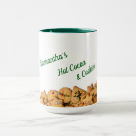 Taza Cacao caliente y cookies Mug personalizado