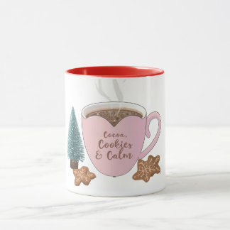 Taza Cacao, Galletas & Calma – Camiseta de Navidad Past