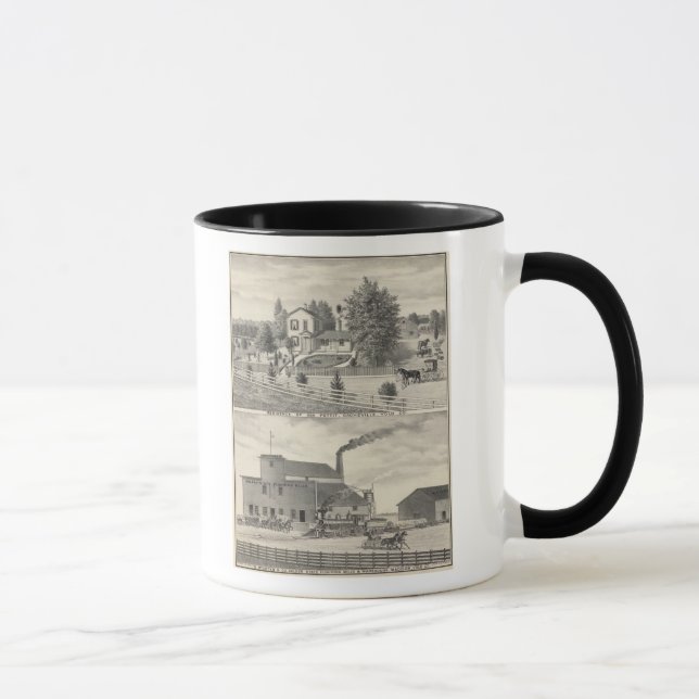 Taza Cacheville res, molino Madison (Derecha)