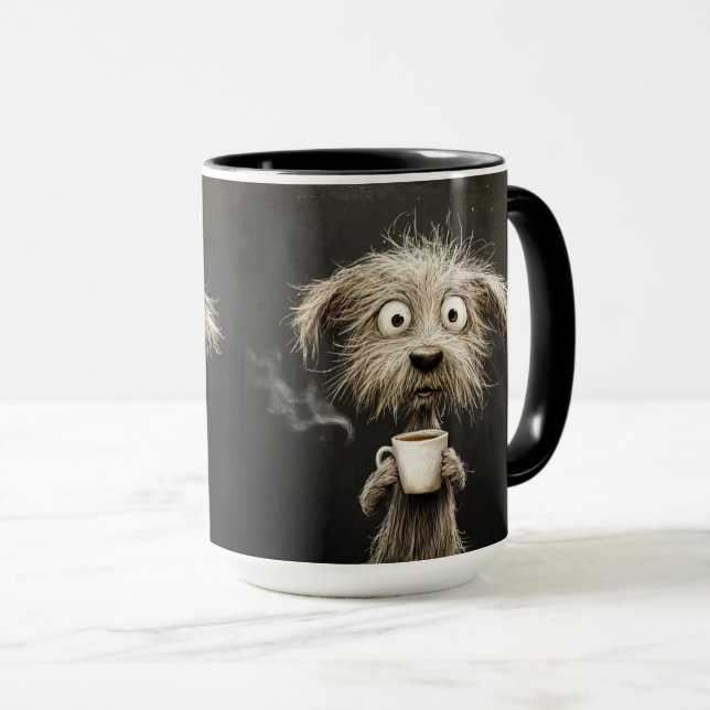 Taza Cachorro Coffee Buzz (Anverso derecho)