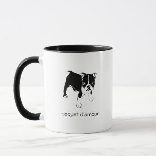 Taza Cachorro de Bulldog francés Paquet d'amour Coffee 