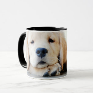 Taza Cachorro dorado espantoso