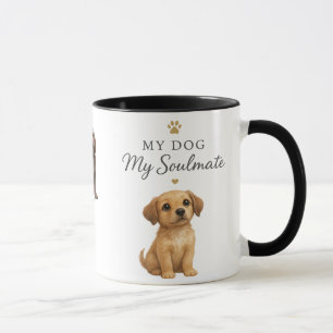 Taza Cachorro dorado - Mi perro, mi almádena