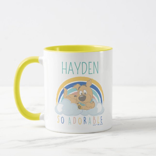 Taza Cachorro Scooby-Doo "tan adorable" (Izquierda)
