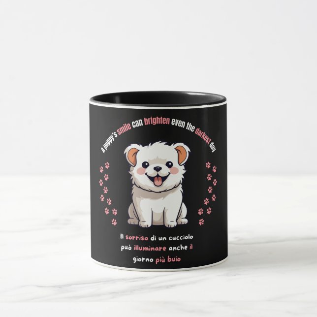 Taza Cachorro sonriente (Centro)