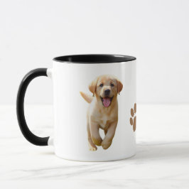 Taza Cachorros de Labrador - Laboratorio de chocolate y