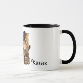 Taza Cachos de "mi gatito" y gatito de Bubs