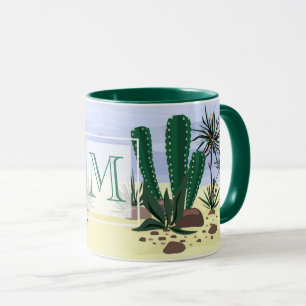 Taza Cacti, suculentos.