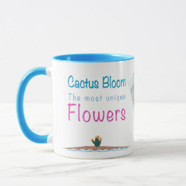 Taza Cactus Bloom Las Flores Más Únicas