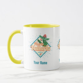 Taza Cactus de baile de Puerto Vallarta Jalisco México
