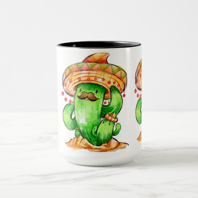 Taza Cactus lindo (Centro)
