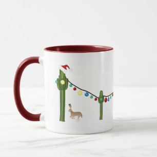 Taza Cactus Navidades Mug