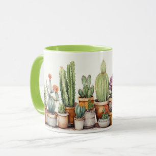Taza Cactus Pots Mug