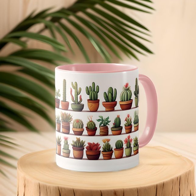Taza Cactus Pots Mug (Subido por el creador)