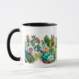 Taza Cactus y Suculentos