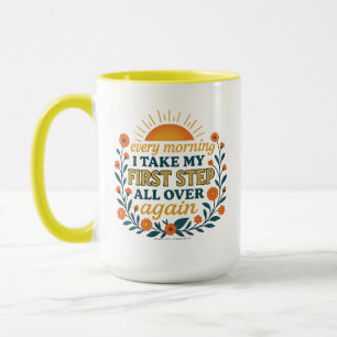 Taza Cada mañana doy mi primer paso