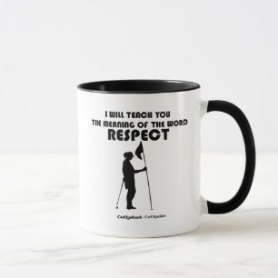 Taza Caddyshack   Te Enseñaré El Significado De La W