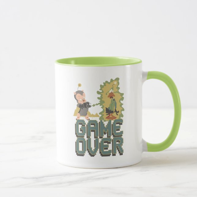 Taza Cadete espacial "Game Over" (Derecha)