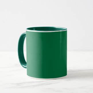Taza Cadmium green (solid color) 