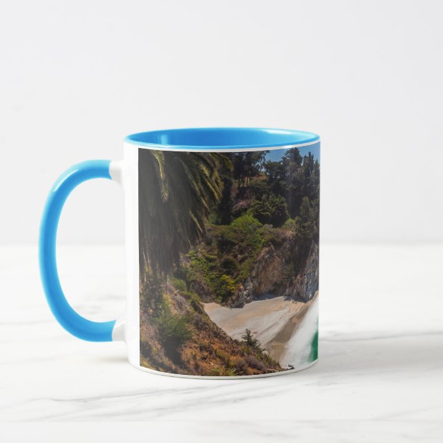 Taza Cae en Julia Pfeiffer quema parque estatal (Izquierda)