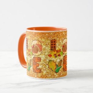 Taza Caer en el amor Color del Personalizar de otoño