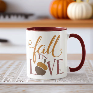 Taza Caer enamorada Autumn Acorn