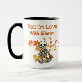 Taza Caer Enamorada del silencio - Skeleton Mug