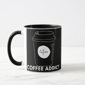 Taza Café Adicto Cappuccino Espresso Latte Drinker