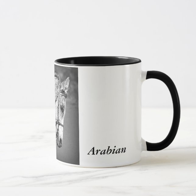 Taza Café árabe para caballos Mug (Derecha)