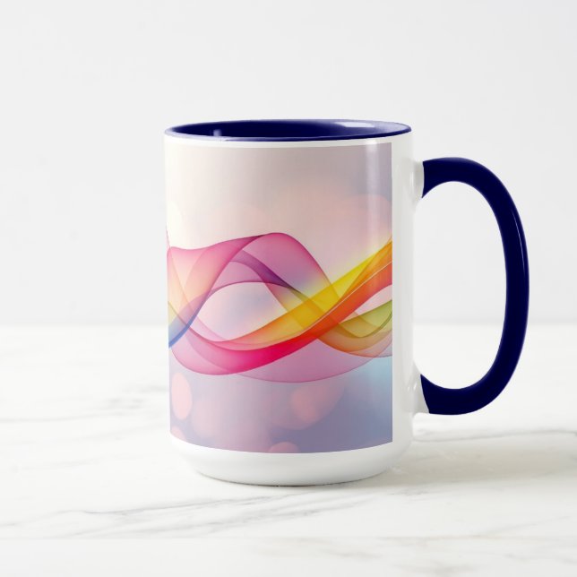 Taza Café café simple marrón moderno (Derecha)