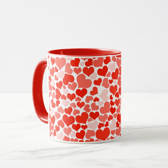 Taza Café cerámico Corazón Mug-Valentine (Anverso izquierdo)