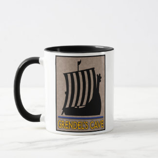Taza Café con el logo de la caverna de Grendel