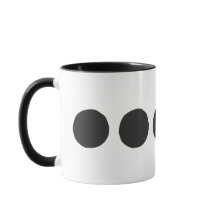 Café con lunares negros clásicos