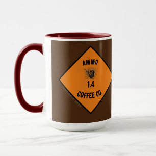 Taza Café con tema de municiones militares Mug