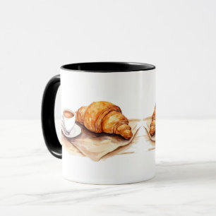 Taza Café croissant