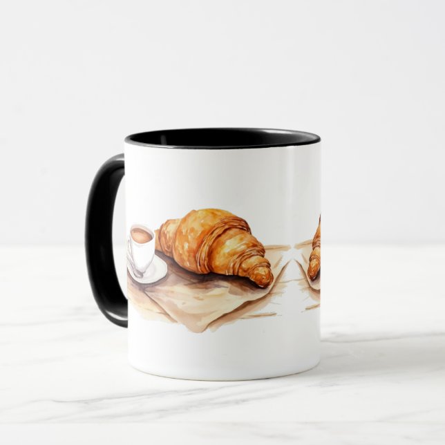 Taza Café croissant (Anverso izquierdo)