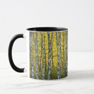 Taza Café Cup Mug - Árboles de aves forestales Acadia