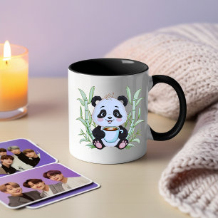Taza Café Cute Panda Mug - Bambú Adorable