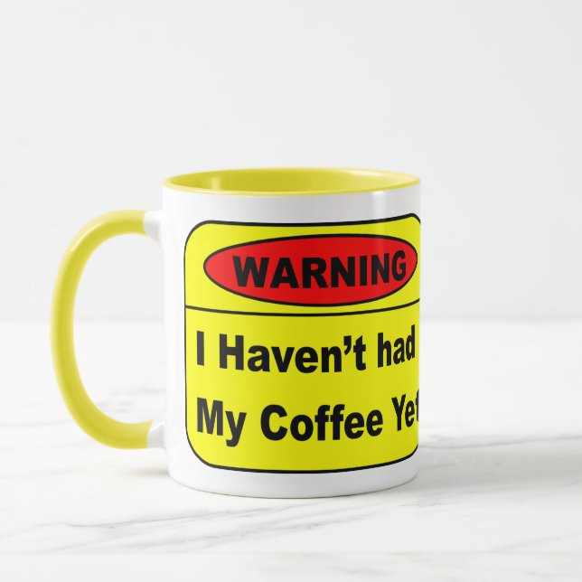 Taza Café de advertencia (Izquierda)