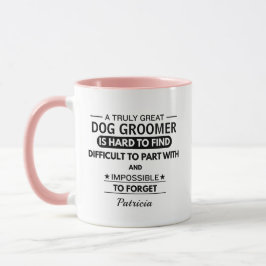 Taza Café de Agradecimiento Personalizado para Peluquer