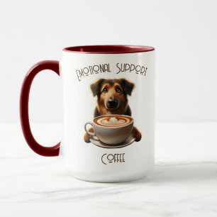 Taza Café de apoyo emocional Cute Mocha