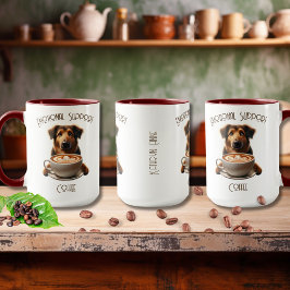 Taza Café de apoyo emocional Cute Mocha